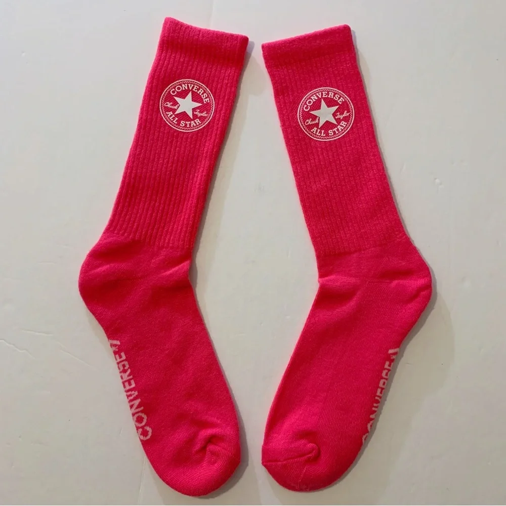 Converse neon pink